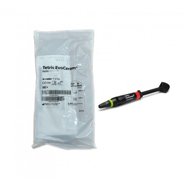 Ivoclar Vivadent Tetric EvoCeram Composite Syringe 3gm (33276)